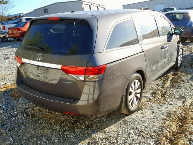 5FNRL5H33GB089004 - 2016 HONDA ODYSSEY SE GRAY photo 4