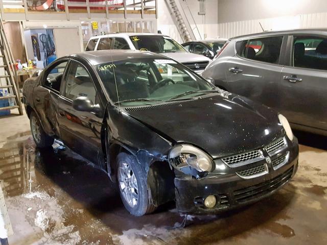 1B3ES56CX3D158973 - 2003 DODGE NEON SXT BLACK photo 1