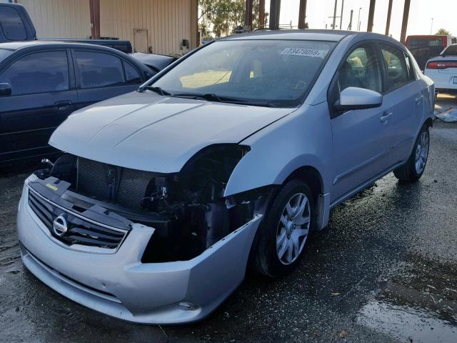 3N1AB6AP9CL720128 - 2012 NISSAN SENTRA 2.0 SILVER photo 2