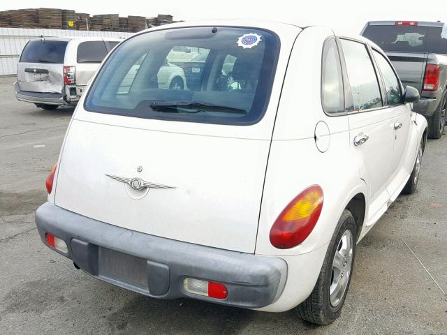 3C4FY48B12T347312 - 2002 CHRYSLER PT CRUISER WHITE photo 4