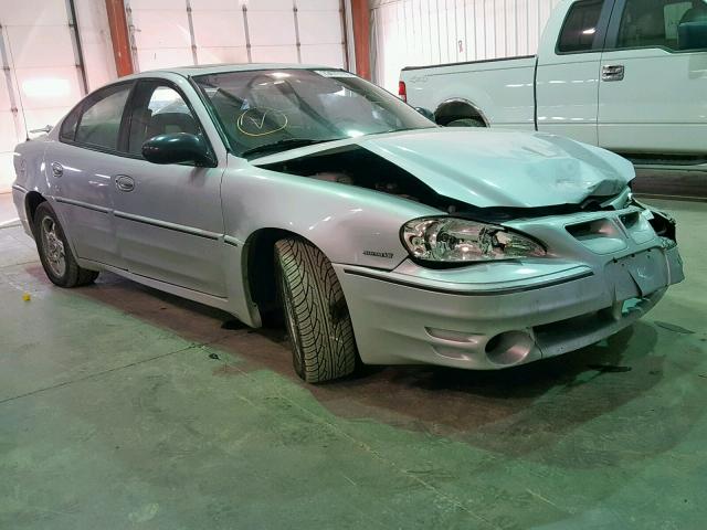 1G2NW52E73M711870 - 2003 PONTIAC GRAND AM G SILVER photo 1