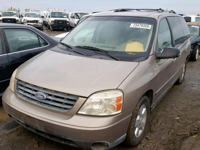 2FMZA57664BA52809 - 2004 FORD FREESTAR GOLD photo 2