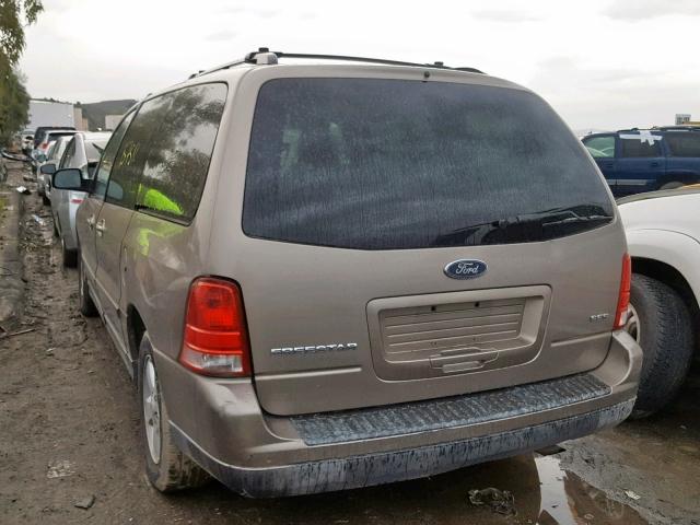 2FMZA57664BA52809 - 2004 FORD FREESTAR GOLD photo 3