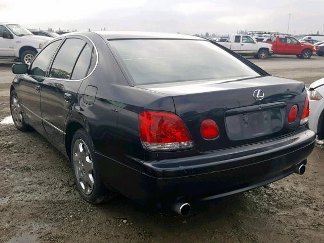 JT8BD68S6W0027796 - 1998 LEXUS GS 300 BLACK photo 3