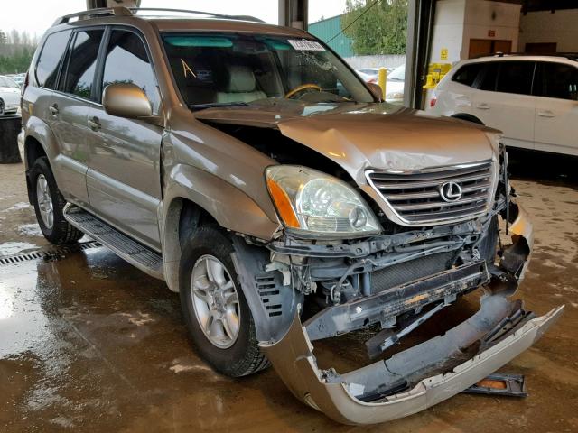 JTJBT20X150094547 - 2005 LEXUS GX 470 GOLD photo 1