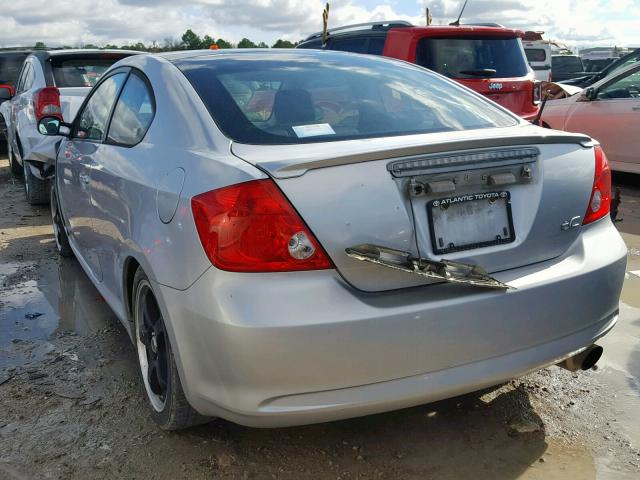 JTKDE177270201820 - 2007 TOYOTA SCION TC 银色 照片 3