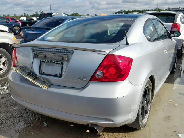 JTKDE177270201820 - 2007 TOYOTA SCION TC 银色 照片 4