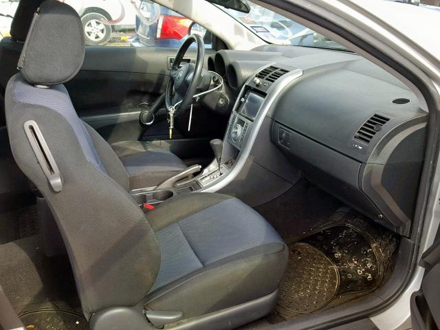 JTKDE177270201820 - 2007 TOYOTA SCION TC 银色 照片 5