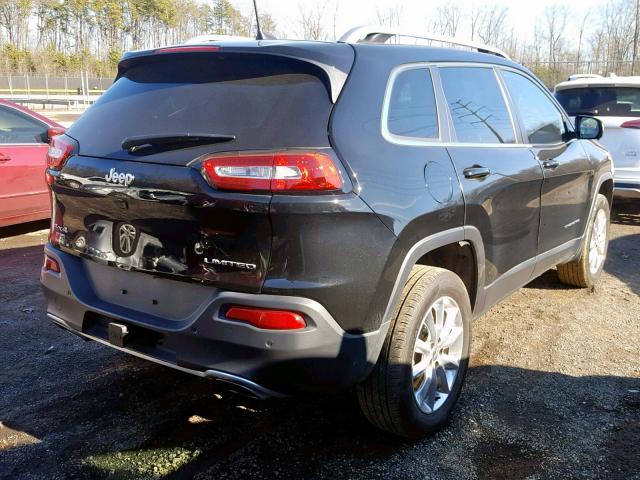 1C4PJMDS0HW583824 - 2017 JEEP CHEROKEE L BLACK photo 4