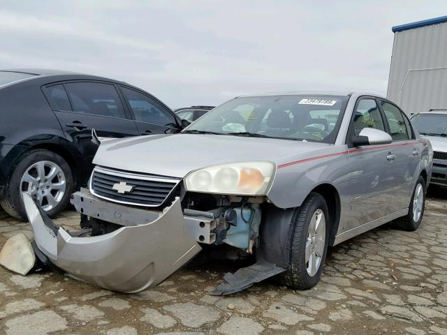 1G1ZT53856F292997 - 2006 CHEVROLET MALIBU LT SILVER photo 2