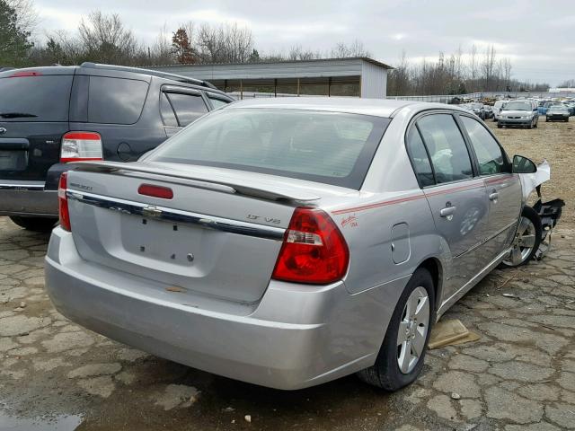 1G1ZT53856F292997 - 2006 CHEVROLET MALIBU LT SILVER photo 4