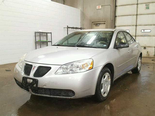 1G2ZF55B064249708 - 2006 PONTIAC G6 SE SILVER photo 2