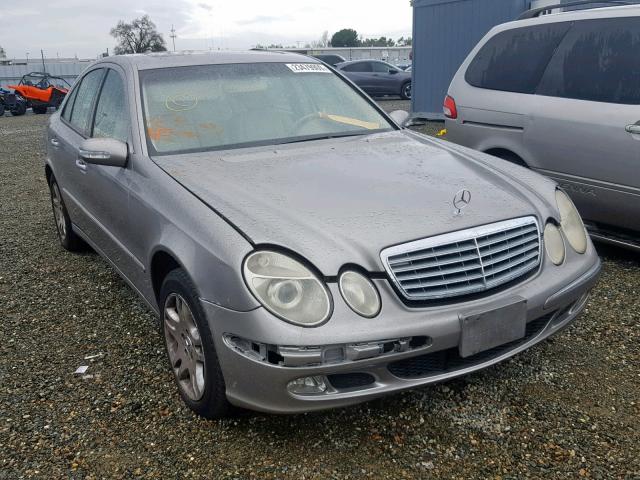 WDBUF65J33A201537 - 2003 MERCEDES-BENZ E 320 SILVER photo 1