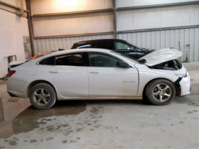 1G1ZB5ST9GF235941 - 2016 CHEVROLET MALIBU LS WHITE photo 9