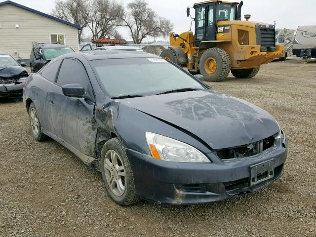 1HGCM72666A004330 - 2006 HONDA ACCORD EX BLACK photo 1