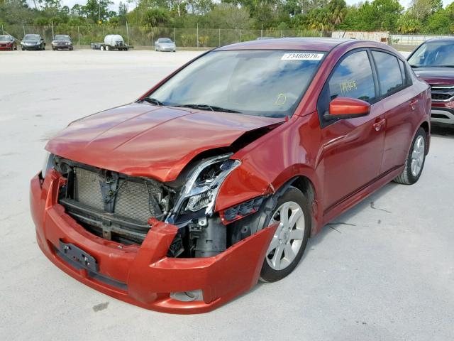 3N1AB6AP1BL682473 - 2011 NISSAN SENTRA 2.0 RED photo 2