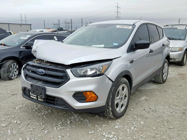 1FMCU0F77JUB41675 - 2018 FORD ESCAPE S SILVER photo 2