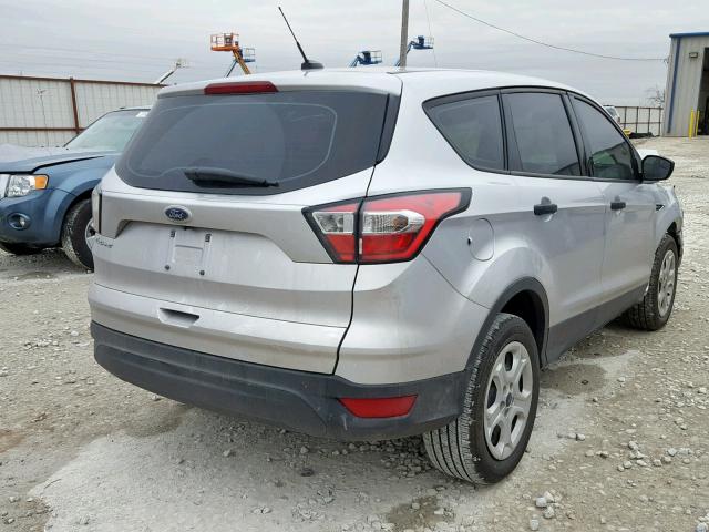 1FMCU0F77JUB41675 - 2018 FORD ESCAPE S SILVER photo 4