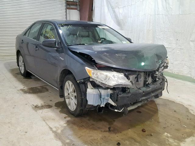 4T1BD1FK7CU023974 - 2012 TOYOTA CAMRY HYBR GRAY photo 1