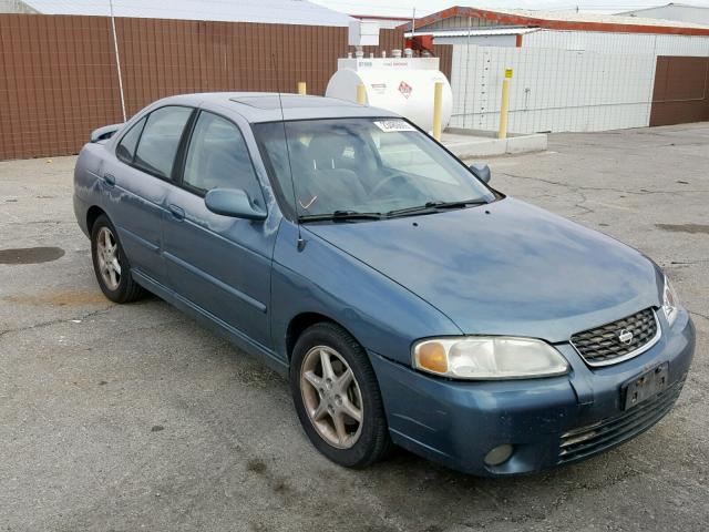 3N1BB51D91L124454 - 2001 NISSAN SENTRA SE BLUE photo 1