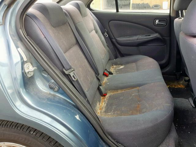 3N1BB51D91L124454 - 2001 NISSAN SENTRA SE BLUE photo 6