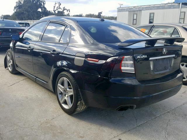 19UUA66256A045739 - 2006 ACURA 3.2TL BLACK photo 3