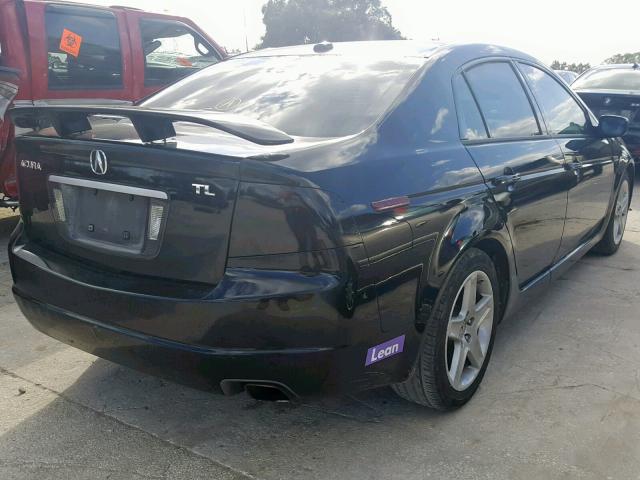 19UUA66256A045739 - 2006 ACURA 3.2TL BLACK photo 4