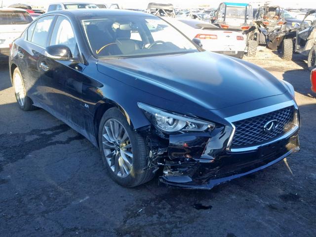 JN1EV7AP5KM513982 - 2019 INFINITI Q50 LUXE BLACK photo 1