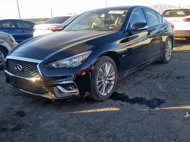 JN1EV7AP5KM513982 - 2019 INFINITI Q50 LUXE BLACK photo 2