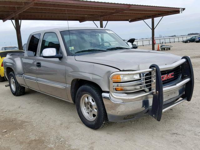 2GTEC19TXY1113678 - 2000 GMC NEW SIERRA TAN photo 1