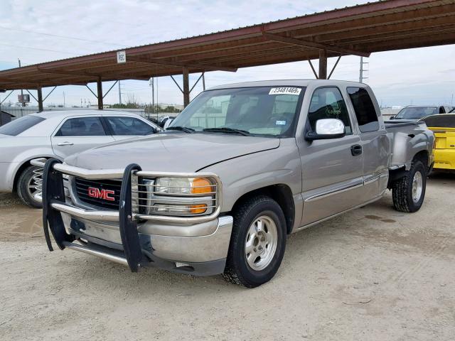 2GTEC19TXY1113678 - 2000 GMC NEW SIERRA TAN photo 2