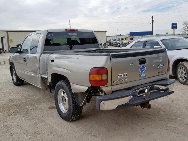 2GTEC19TXY1113678 - 2000 GMC NEW SIERRA TAN photo 3