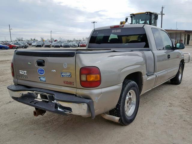 2GTEC19TXY1113678 - 2000 GMC NEW SIERRA TAN photo 4