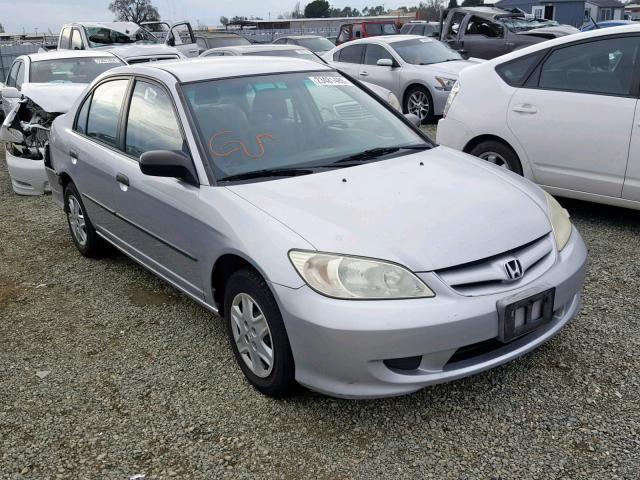 2HGES16344H642120 - 2004 HONDA CIVIC DX V GRAY photo 1