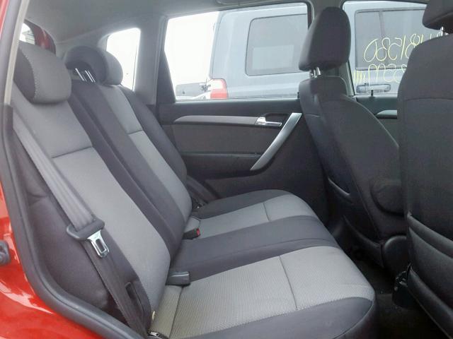 KL1TD66E09B651435 - 2009 CHEVROLET AVEO LS RED photo 6