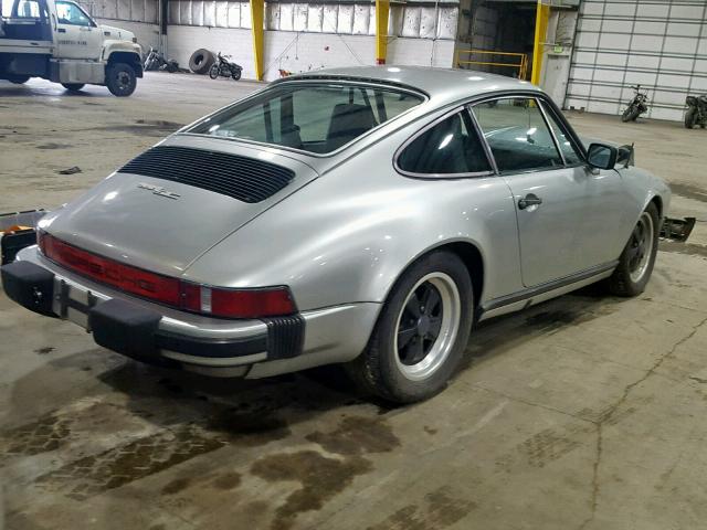 9118200145 - 1978 PORSCHE 911 SC SILVER photo 4