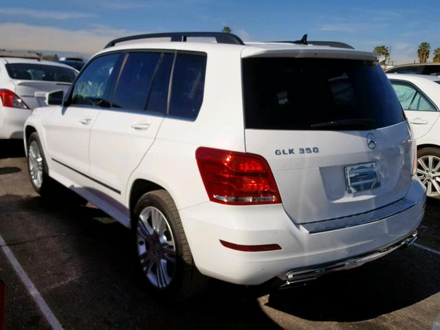 WDCGG5HB2EG211433 - 2014 MERCEDES-BENZ GLK 350 WHITE photo 3