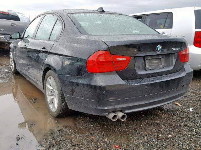 WBAPH5C50BA443898 - 2011 BMW 328 I SULE BLACK photo 3