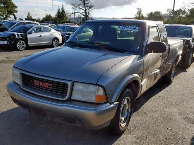 1GTCS19W8Y8221234 - 2000 GMC SONOMA BEIGE photo 2