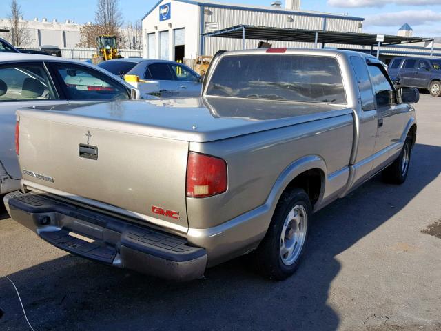 1GTCS19W8Y8221234 - 2000 GMC SONOMA BEIGE photo 4