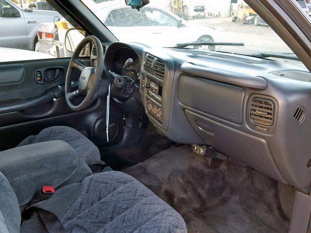 1GTCS19W8Y8221234 - 2000 GMC SONOMA BEIGE photo 5