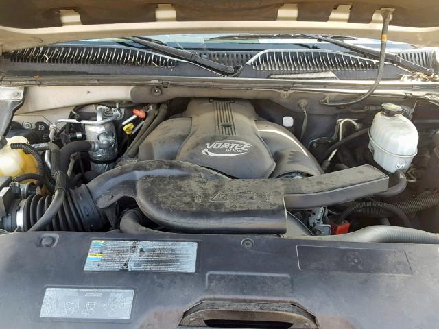 1GKEK63U34J126519 - 2004 GMC YUKON DENA SILVER photo 7