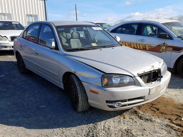 KMHDN46D56U301073 - 2006 HYUNDAI ELANTRA GL SILVER photo 1