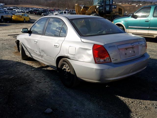 KMHDN46D56U301073 - 2006 HYUNDAI ELANTRA GL SILVER photo 3