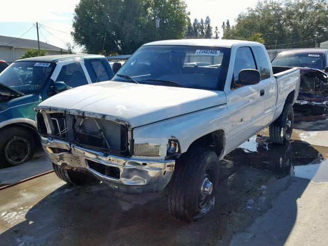 3B7KF23Z91G809958 - 2001 DODGE RAM 2500 WHITE photo 2