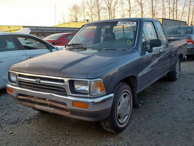 JT4RN93P2N5066582 - 1992 TOYOTA PICKUP 1/2 GRAY photo 2