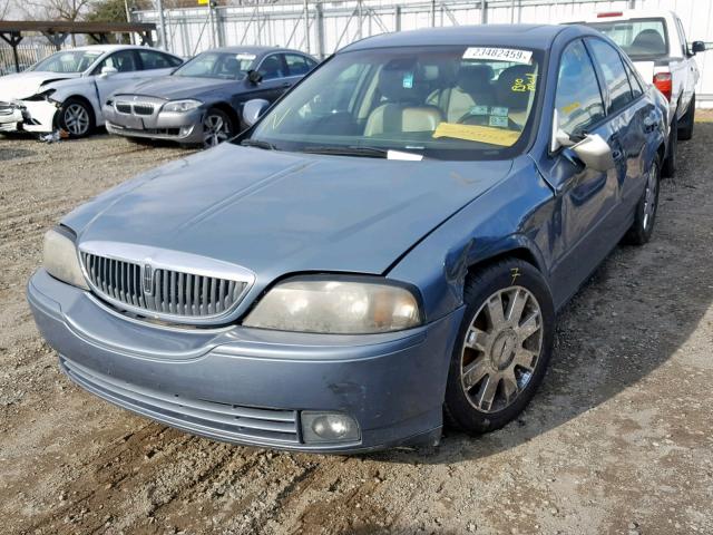 1LNHM87A83Y688772 - 2003 LINCOLN LS BLUE photo 2