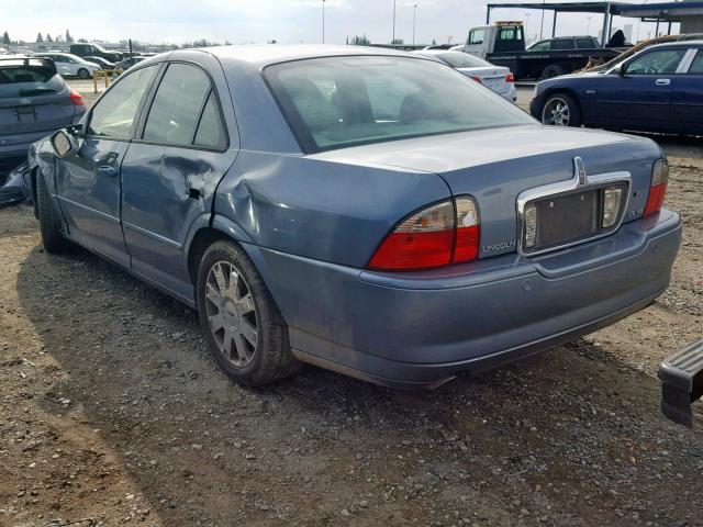 1LNHM87A83Y688772 - 2003 LINCOLN LS BLUE photo 3