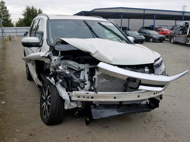 5FNYF6H07KB032344 - 2019 HONDA PILOT ELIT WHITE photo 1