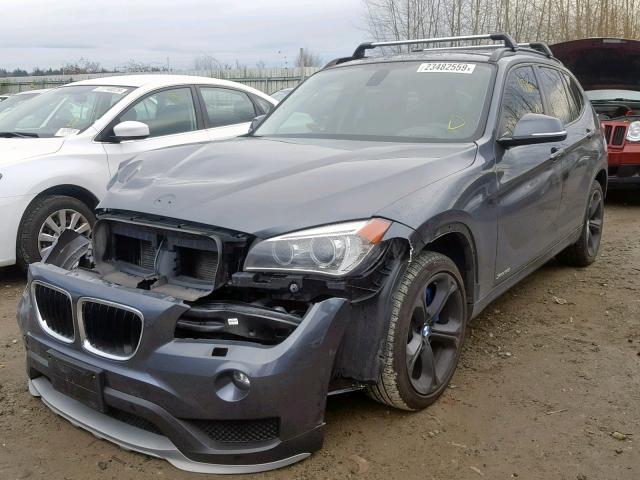 WBAVM5C55FVV94849 - 2015 BMW X1 XDRIVE3 رمادي صورة 2
